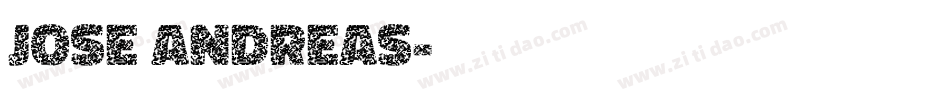 Jose Andreas字体转换